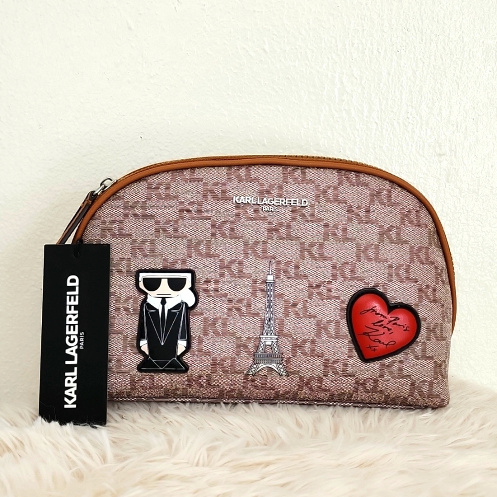 Karl Lagerfeld Paris Makeup Bag